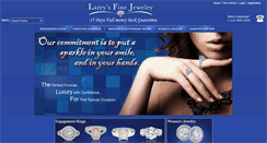 Desktop Screenshot of larrysfinejewelryinc.com